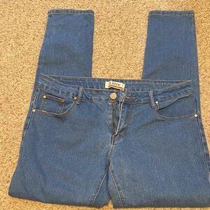 D. Rock Blue Denim Jeans